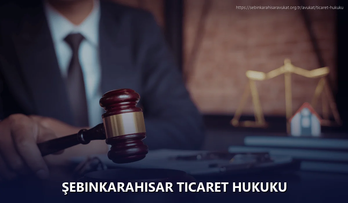 Şebinkarahisar Ticaret Hukuku