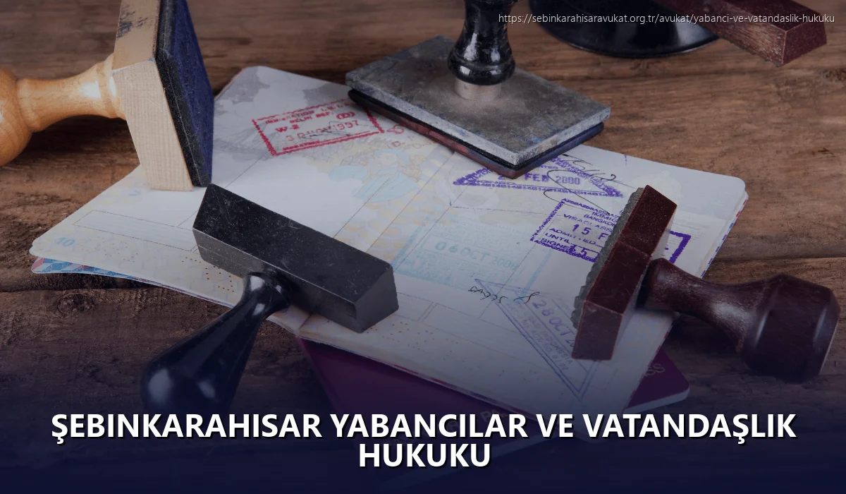 Şebinkarahisar Yabancılar ve Vatandaşlık Hukuku